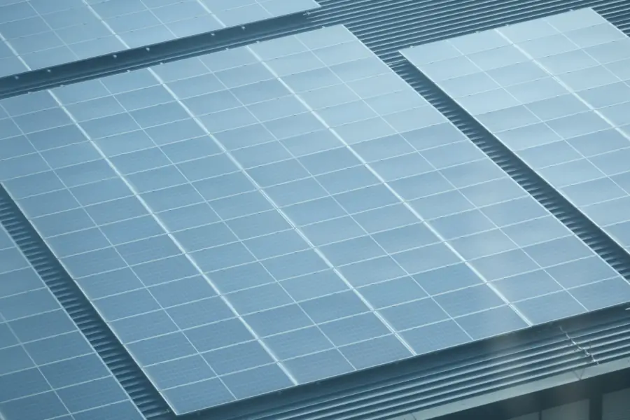 mount solar panels on metal roof